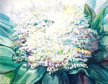 Lily of the valley bouquet (Lily Of The Valley Watercolor). Mikhalskaya Katya