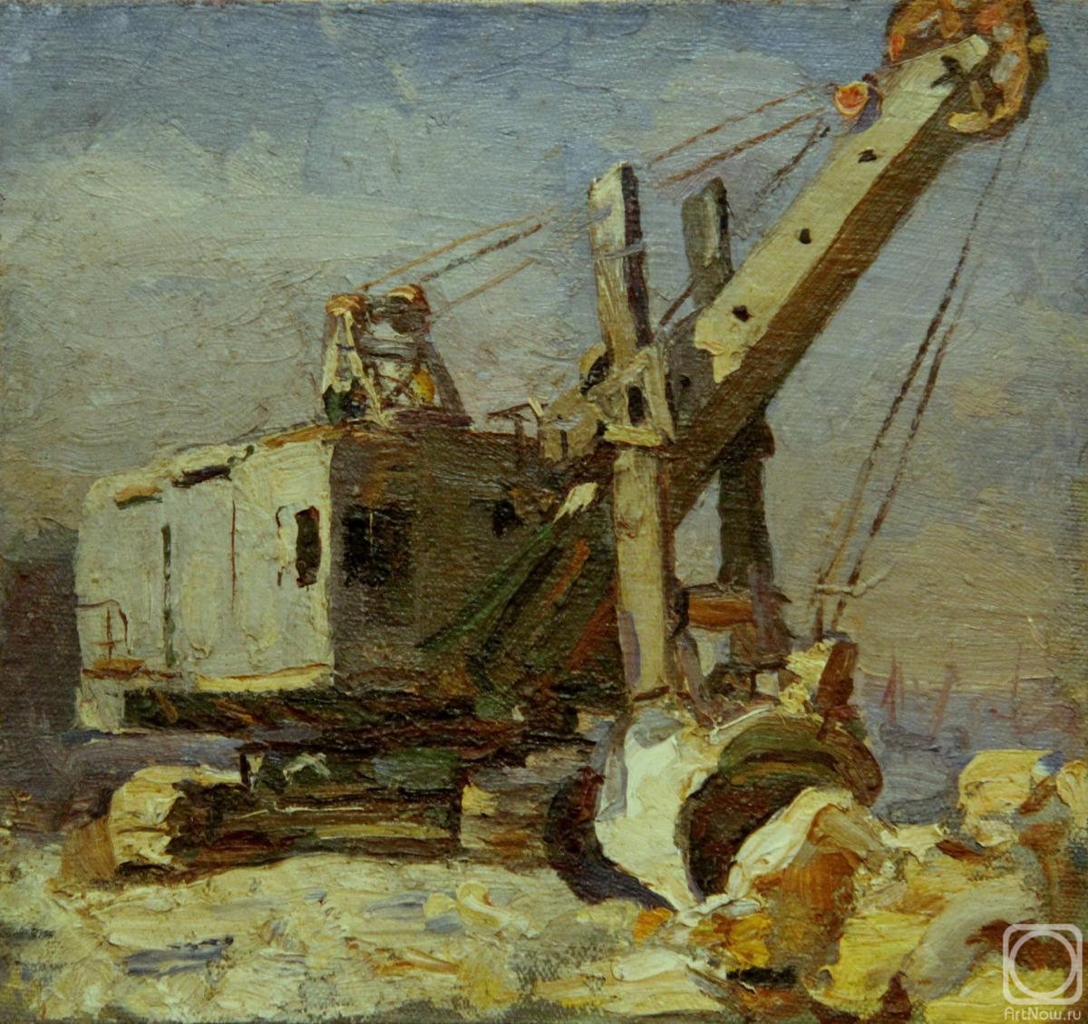 Gremitskikh Vladimir. Excavator
