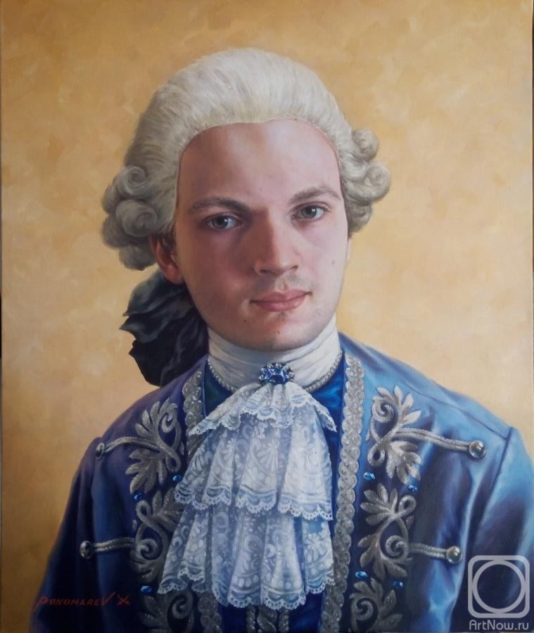 Ponomarev Evguenii. Portrait of a young man