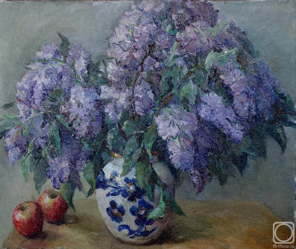 Kalmykova Yulia. A bouquet of lilacs