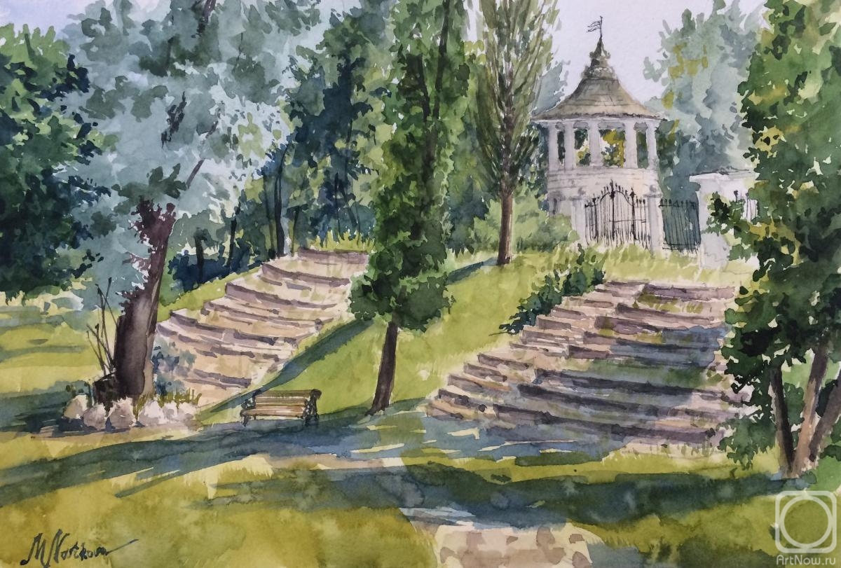 Novikova Maria. Old botanical garden