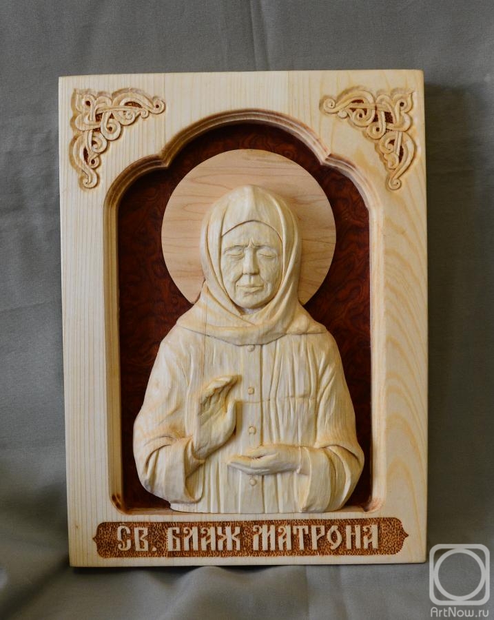 Eletskiy Nikolay. Icon "St. Bl. Matrona"