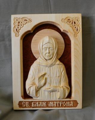 Icon "St. Bl. Matrona"