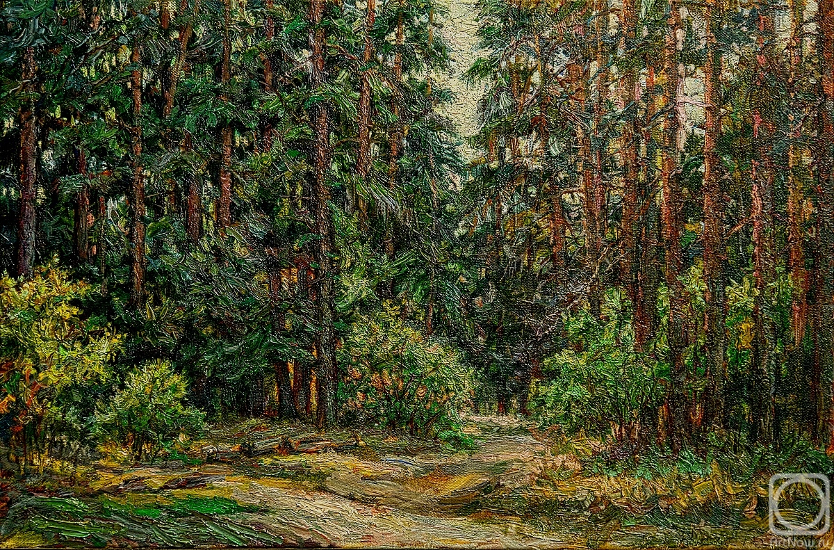 Meshkov Valery. The area of the Russian forests