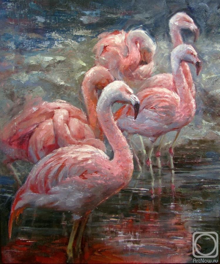 Schavleva Svetlana. Pink Flamingo
