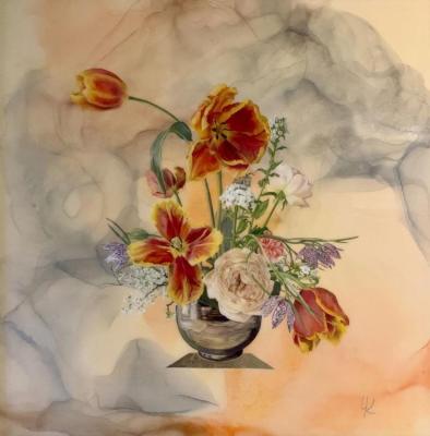 Chigodaeva Catherine Sergeevna. Flower arrangement 1