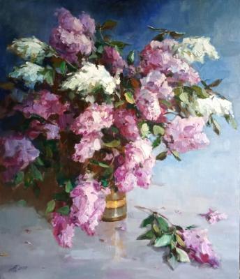 Katyshev Anton Alexeevich. A bouquet of lilacs