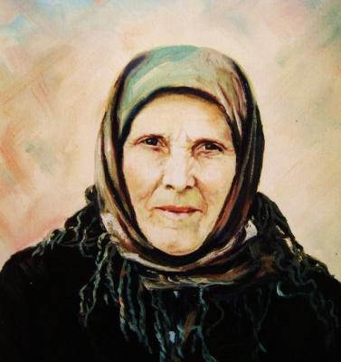 Portrait of an old woman. Belyaev Yurij