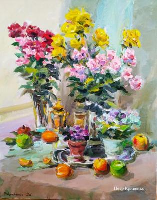 Roses and fruits. Krivenko Peter