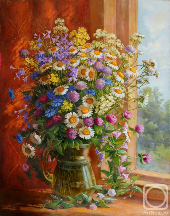 Shumakova Elena. Large bouquet