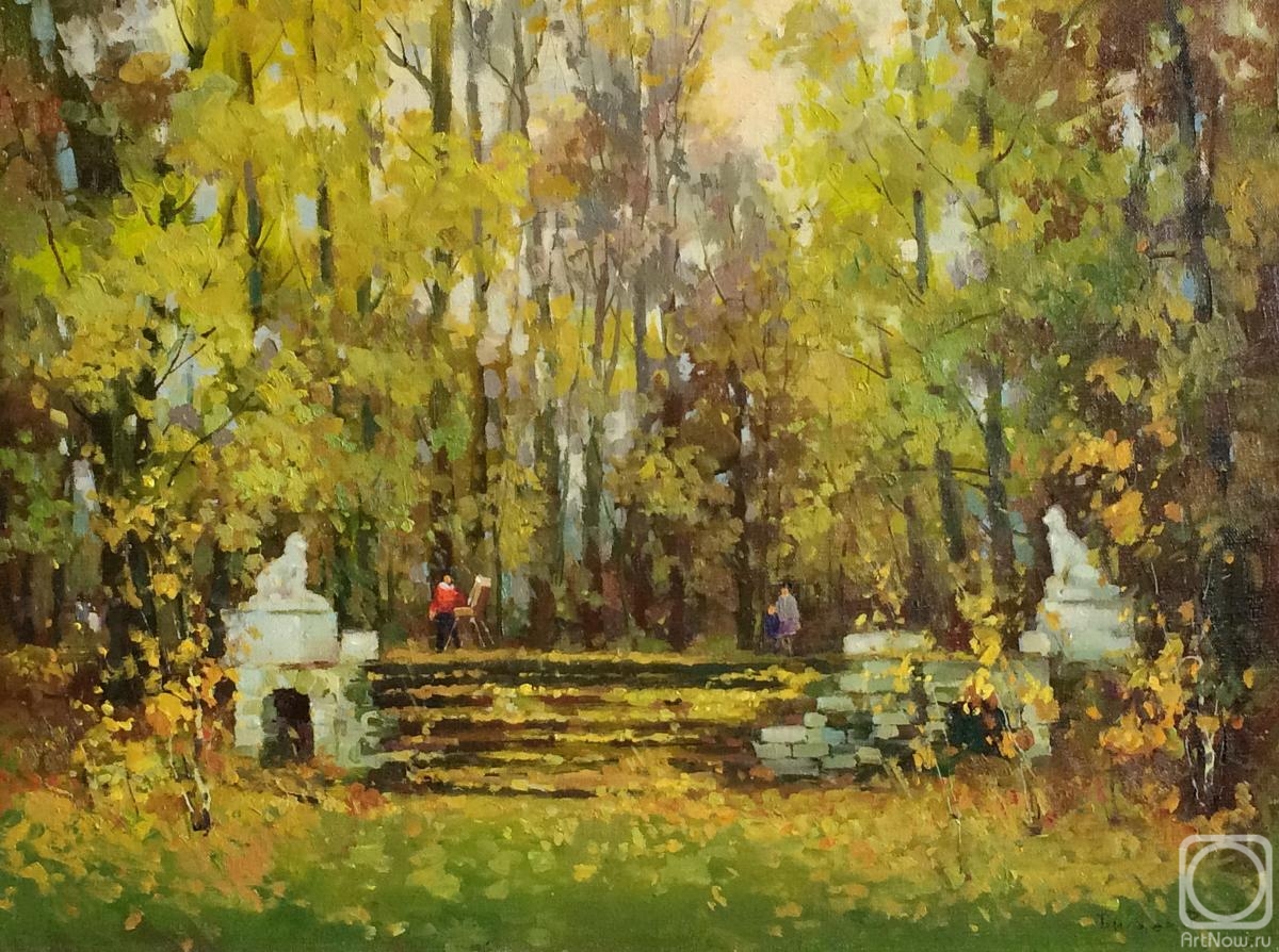 Bilyaev Roman. In the open air. The Estate Of The Golitsyns Pekhra-Yakovlevskaya