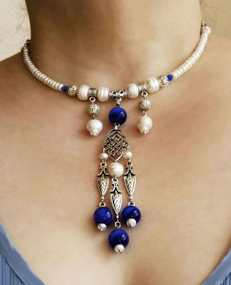 Necklace - 17 - m (Natural Pearls). Proskuryakova Tatiana