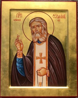 Icon of St. Seraphim of Sarov. Iaroslavtseva Olga