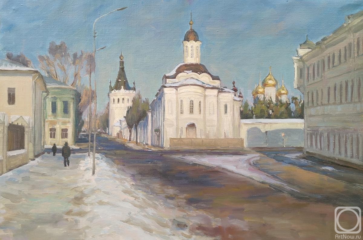 Antonova Galina. The last winter days