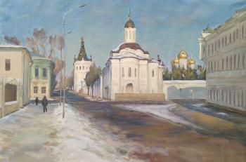 The last winter days. Antonova Galina