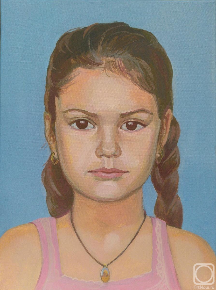 Frolova Alina. Children's portrait to order