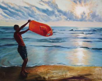 The Boy and the Sea. Kaganets Tatyana