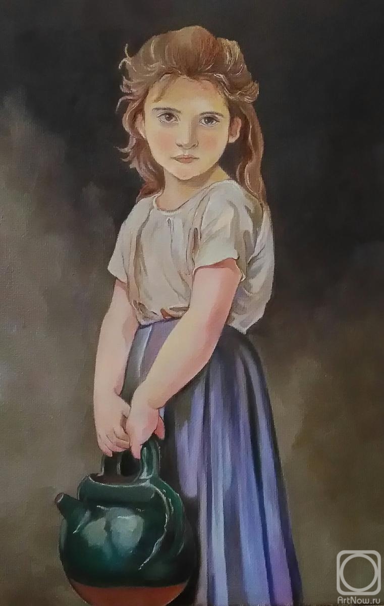 Mets Ekaterina. The girl and the jug