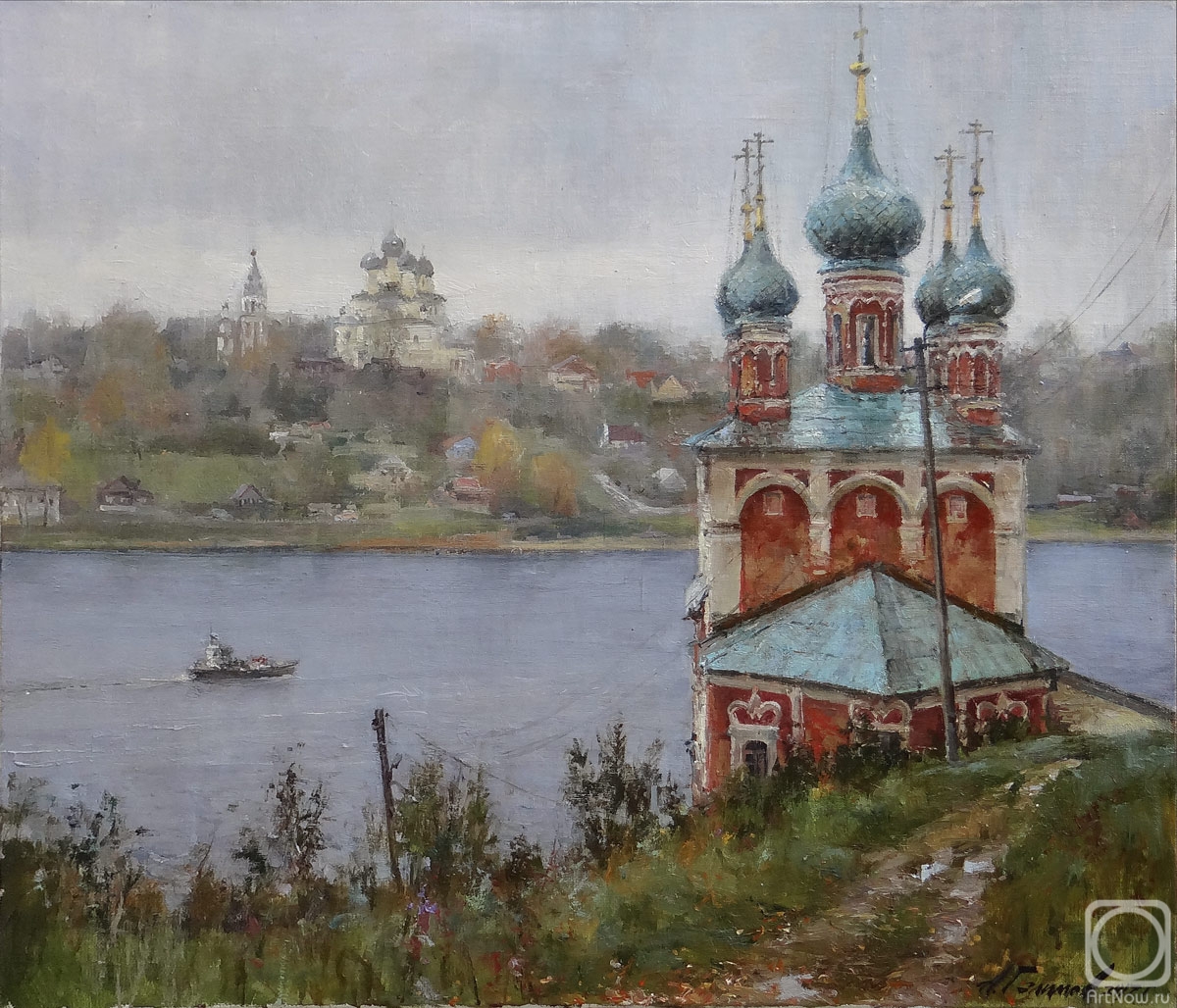 Galimov Azat. On the Romanov side. Rain in Tutaev