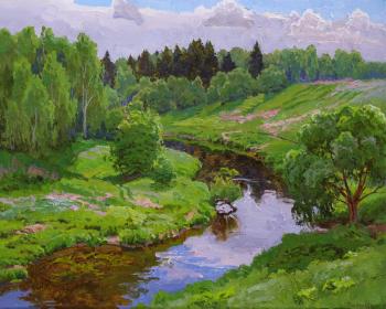 Pakhra river. Panteleev Sergey