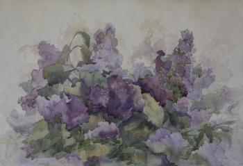 A bouquet of lilacs. Sannikova Tatyana