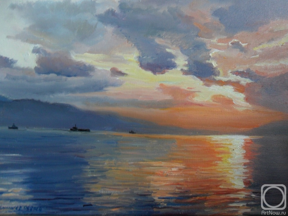 Chernyshev Andrei. Dawn in tsemes Bay