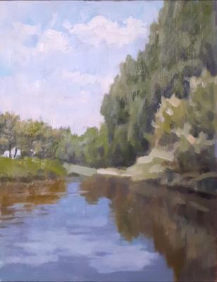 Summer river. Toporkov Anatoliy