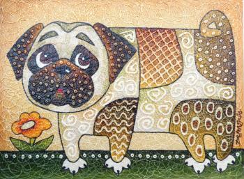 Dog Pug 2 (). Davydov Oleg