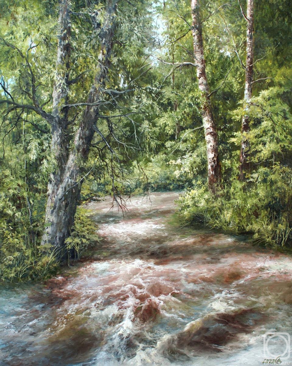 Dorofeev Sergey. Forest stream