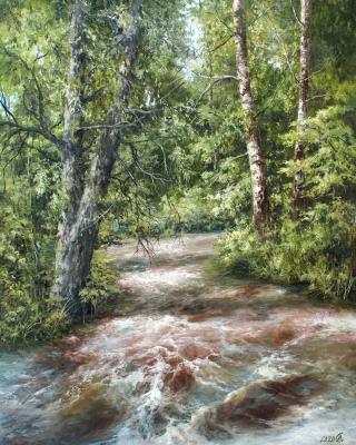 Forest stream. Dorofeev Sergey