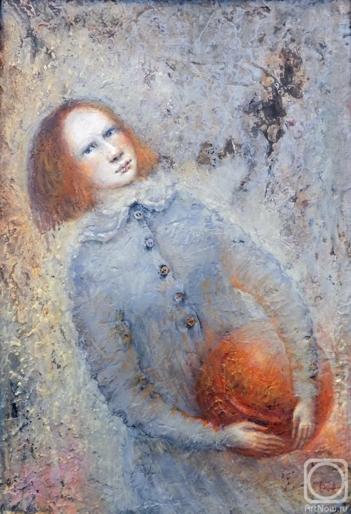 Bochkareva Svetlana. With a ball