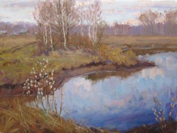 Spring on the Klyazma river (etude). Chertov Sergey