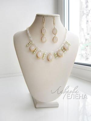 Set "Antique silver" (Wedding Necklace). Lavrova Elena