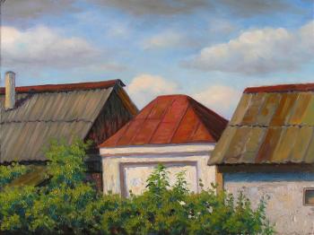 The neighbor's houses (etude). Kosterin Sergey