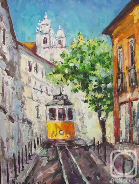 Zhukova Elena. Tram Of Lisbon