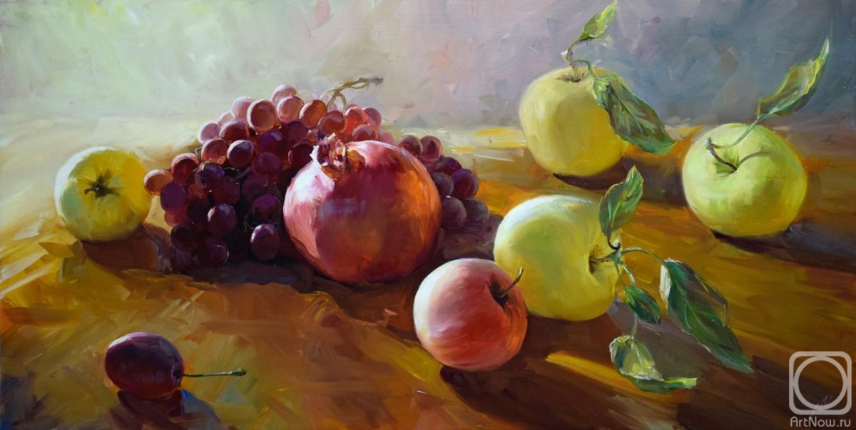 Murtazin Ildus. Apples, pomegranates and grapes