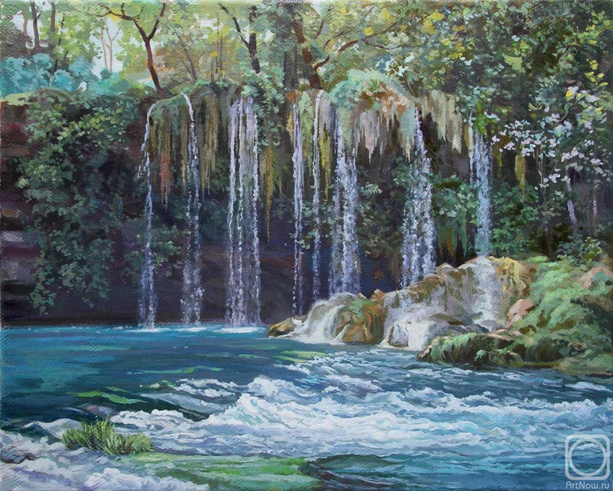 Samokhvalov Alexander. Waterfall in Antalya