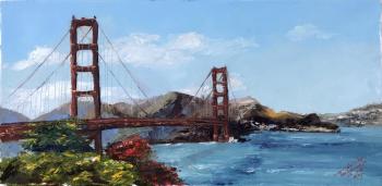 The Golden Gate Bridge, San Francisco. Iaroslavtseva Olga