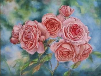 Tenderness Of Roses. Kovaleva Marina