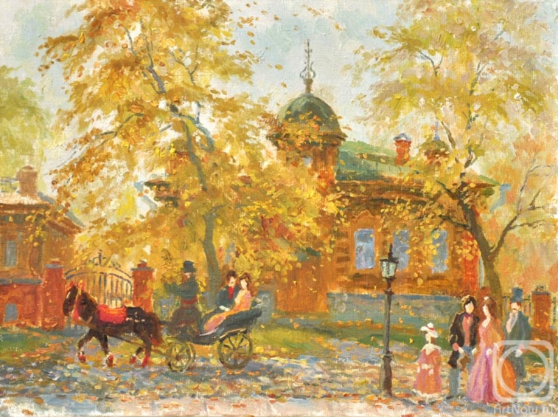Dobrovolskiy Viktor. Autumn in Yekaterinburg