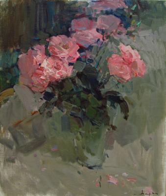 Delicate roses. Makarov Vitaly