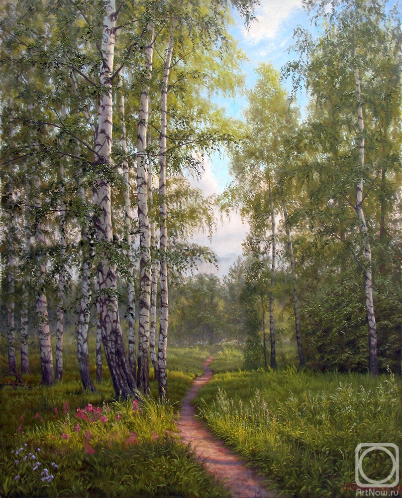 Osipsow Wladislaw. Path in the grove