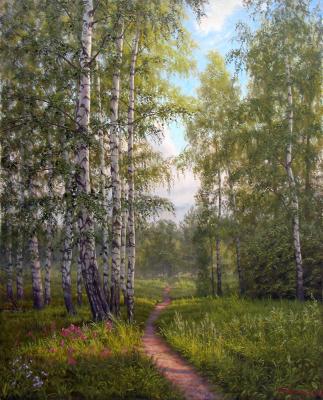 Path in the grove. Osipsow Wladislaw