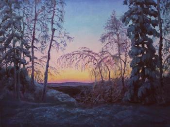 The view from the mountain Ezhovaya