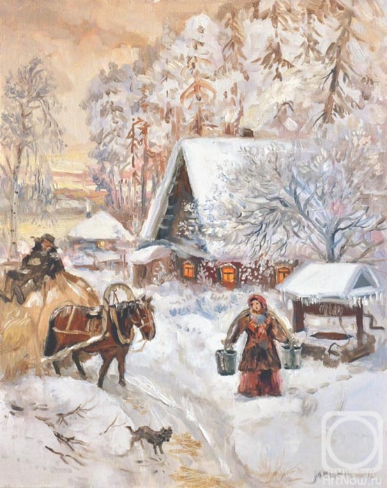 Mitsnik Aleksandr. The first snow