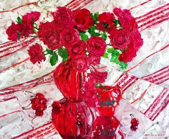 Red rose (Picture Handmade Artists). Sedyh Olga