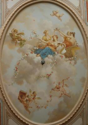 Plafond of the Dining room (Mythological Composition). Rodzin Dmitry