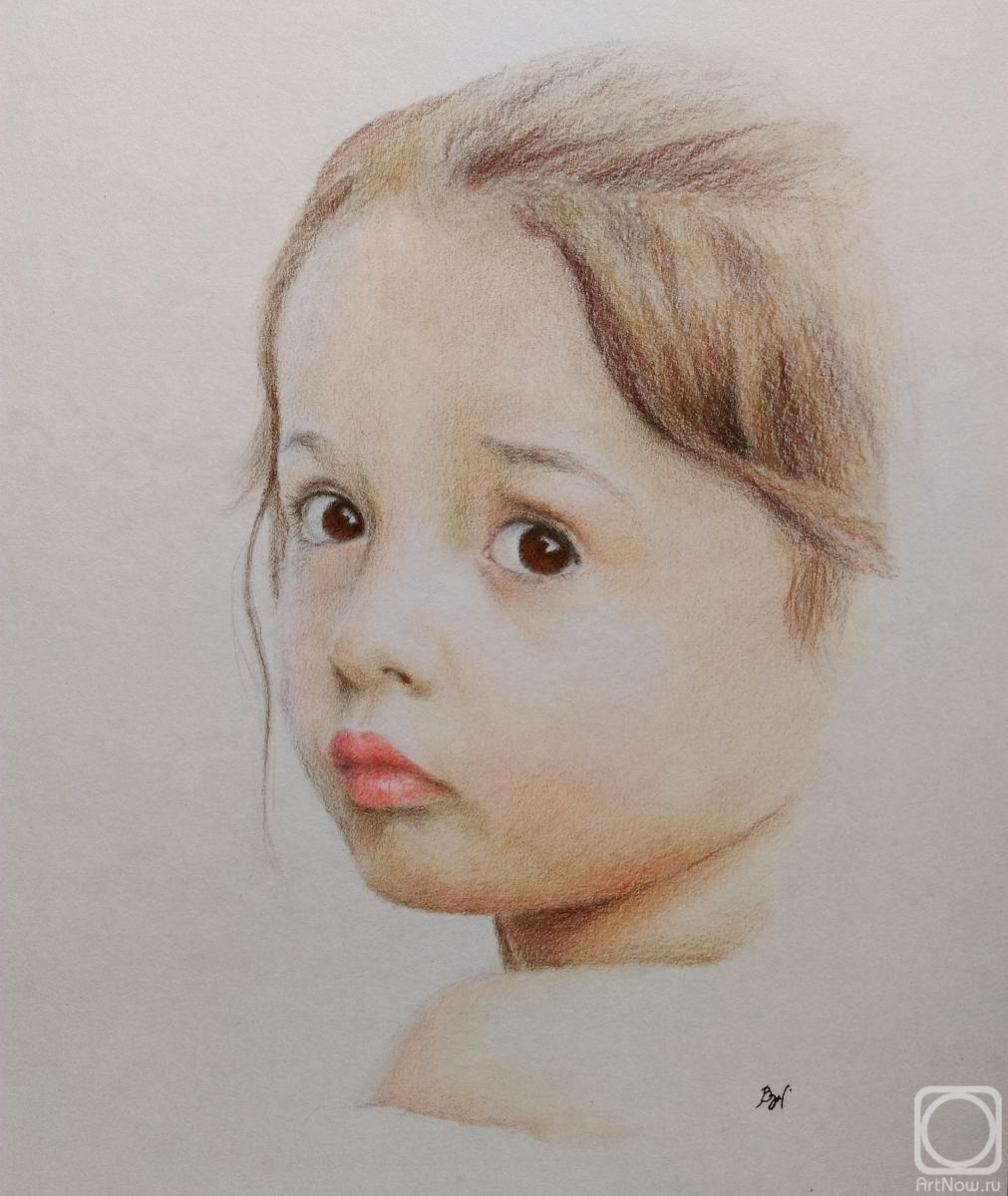 Juravok Weronika. Children's portrait