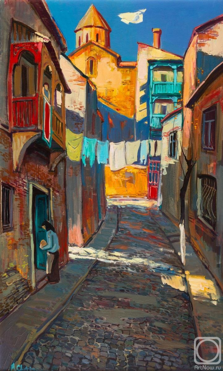 Картина армянский дворик