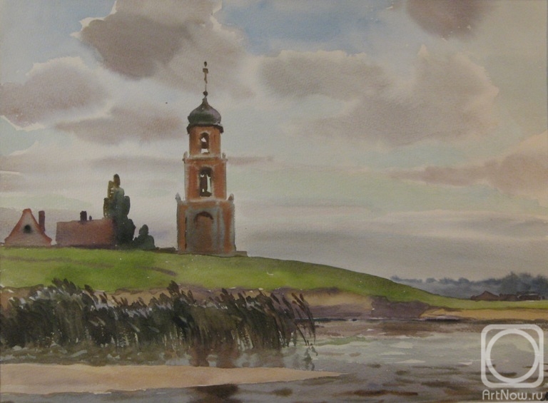 Lapovok Vladimir. Dnepr. Old bell tower